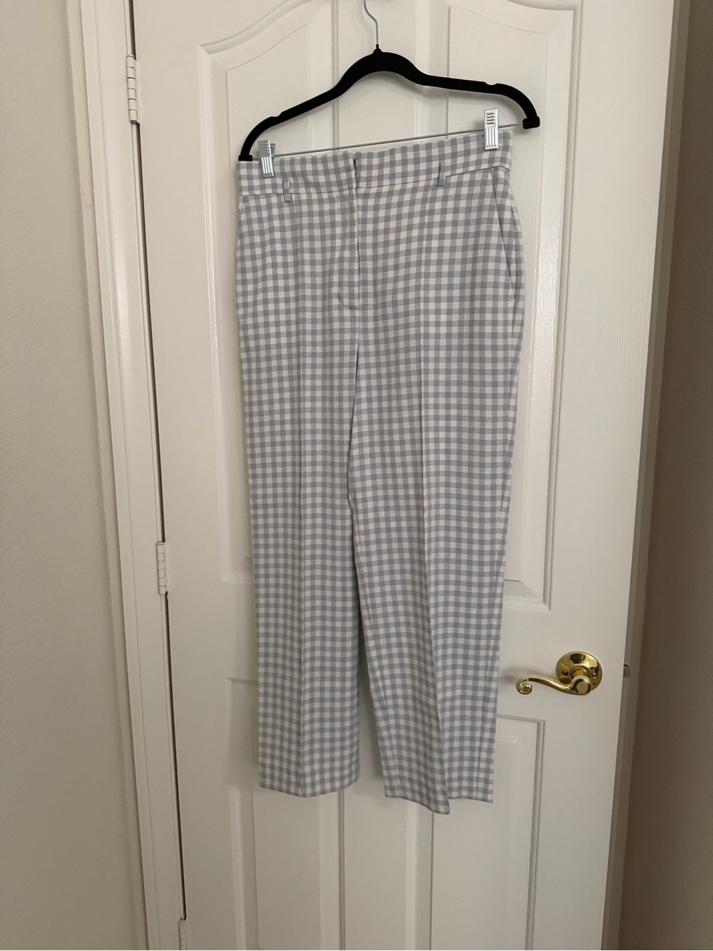 Ann Taylor Gray Gingham women’s Dress Pants
